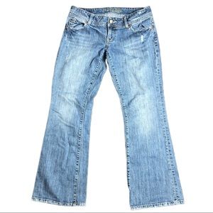 American Eagle - AE Artist Distressed Flare Jeans
